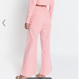 Showpo Kalina pants in pink check